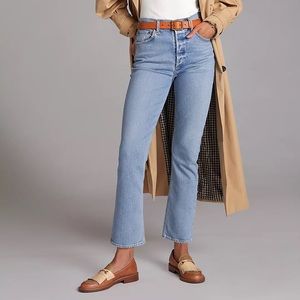 AGOLDE Riley Slim Straight Women's Jeans, Size 28